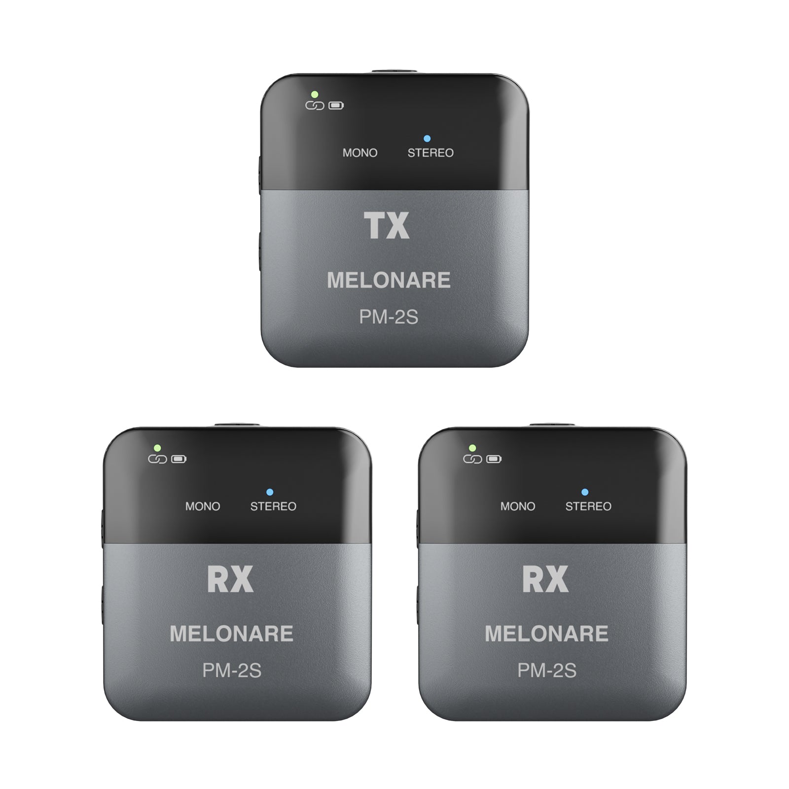 PM-2S-2R | Portable Stereo Wireless in Ear Monitor System w/ 2 Receivers
