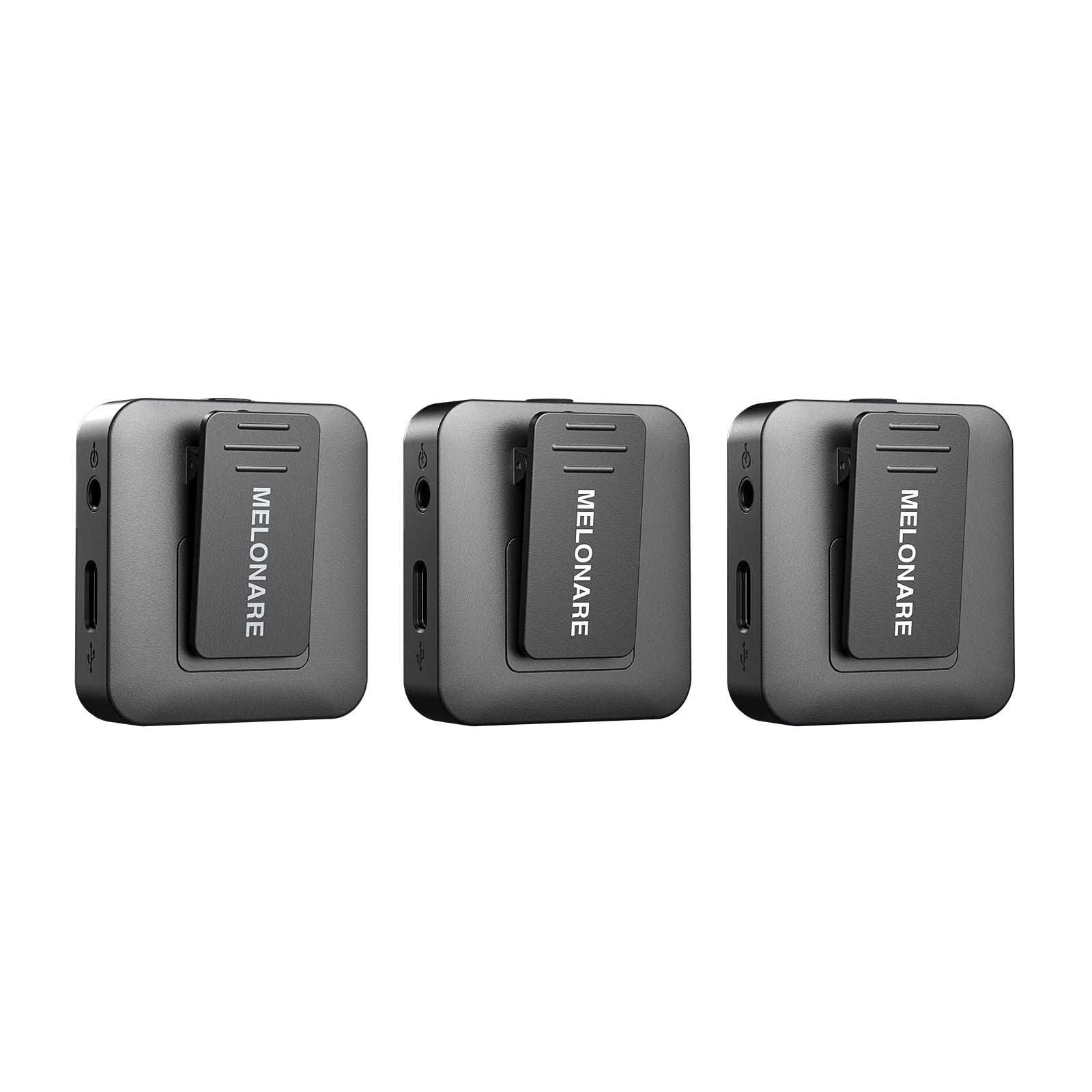 LM-2 | Portable Wireless Lavalier Microphone w/ AI Noise Reduction