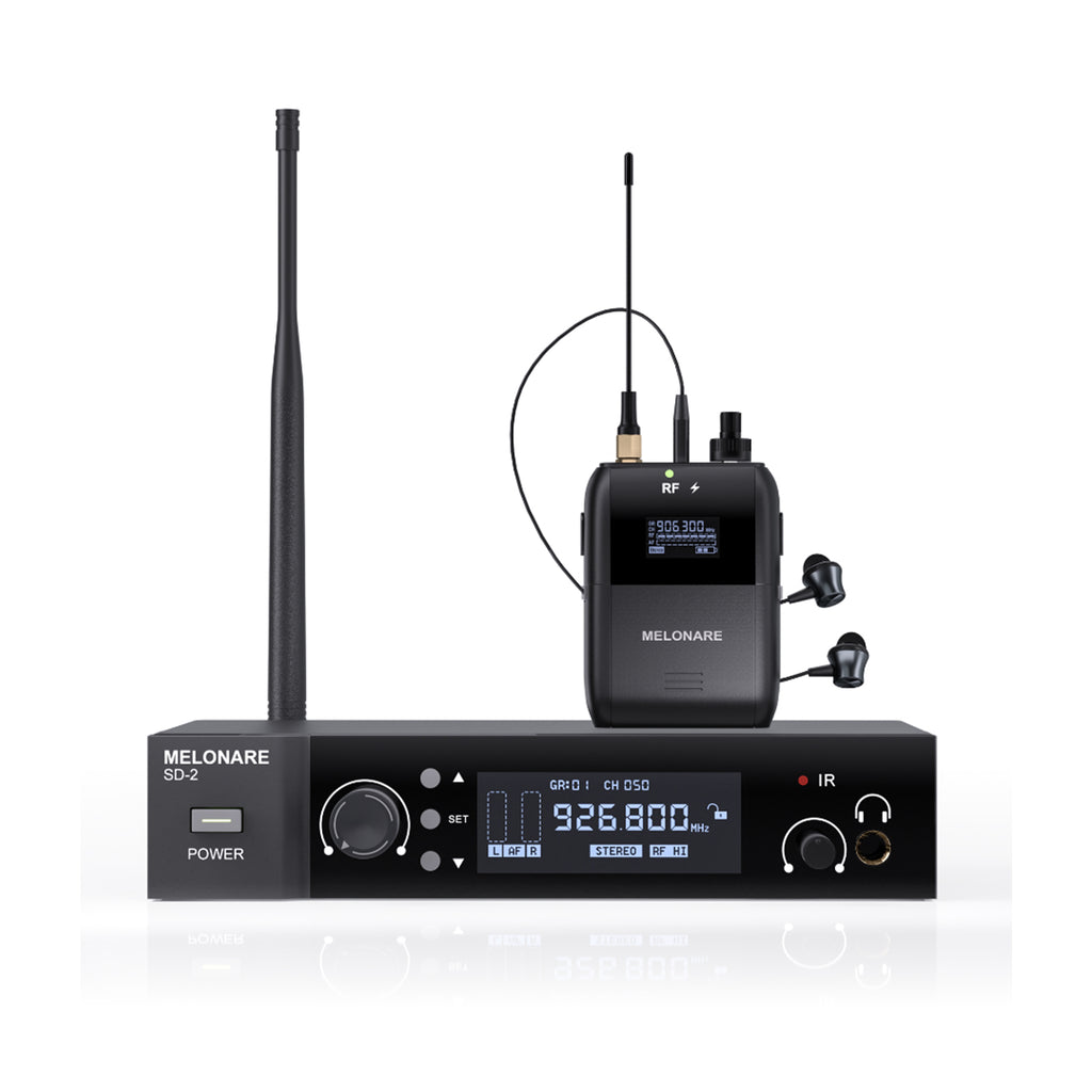 SD-2 Auto-Scan Wireless in-Ear Monitor System - Melonare