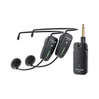 MWL-2 | Dual UHF Wireless Headset Microphone System w/ Auto Scan