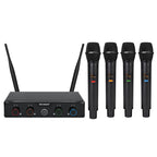 MWM-41-4H | 4-Channel UHF Digital Wireless Microphone System