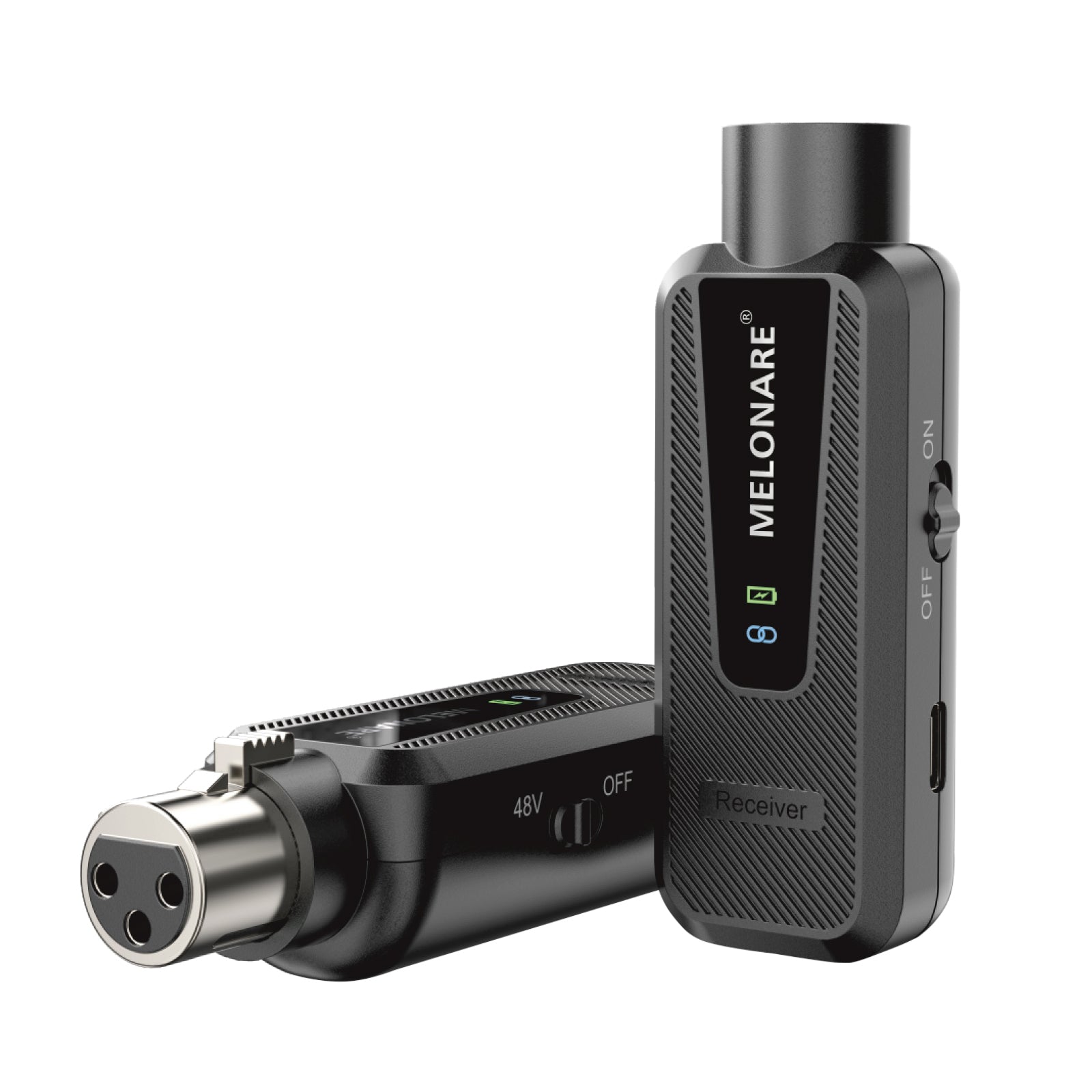 MX-1 | Plug-On UHF Wireless Transmitter & Receiver System w/ +48V Phantom Power