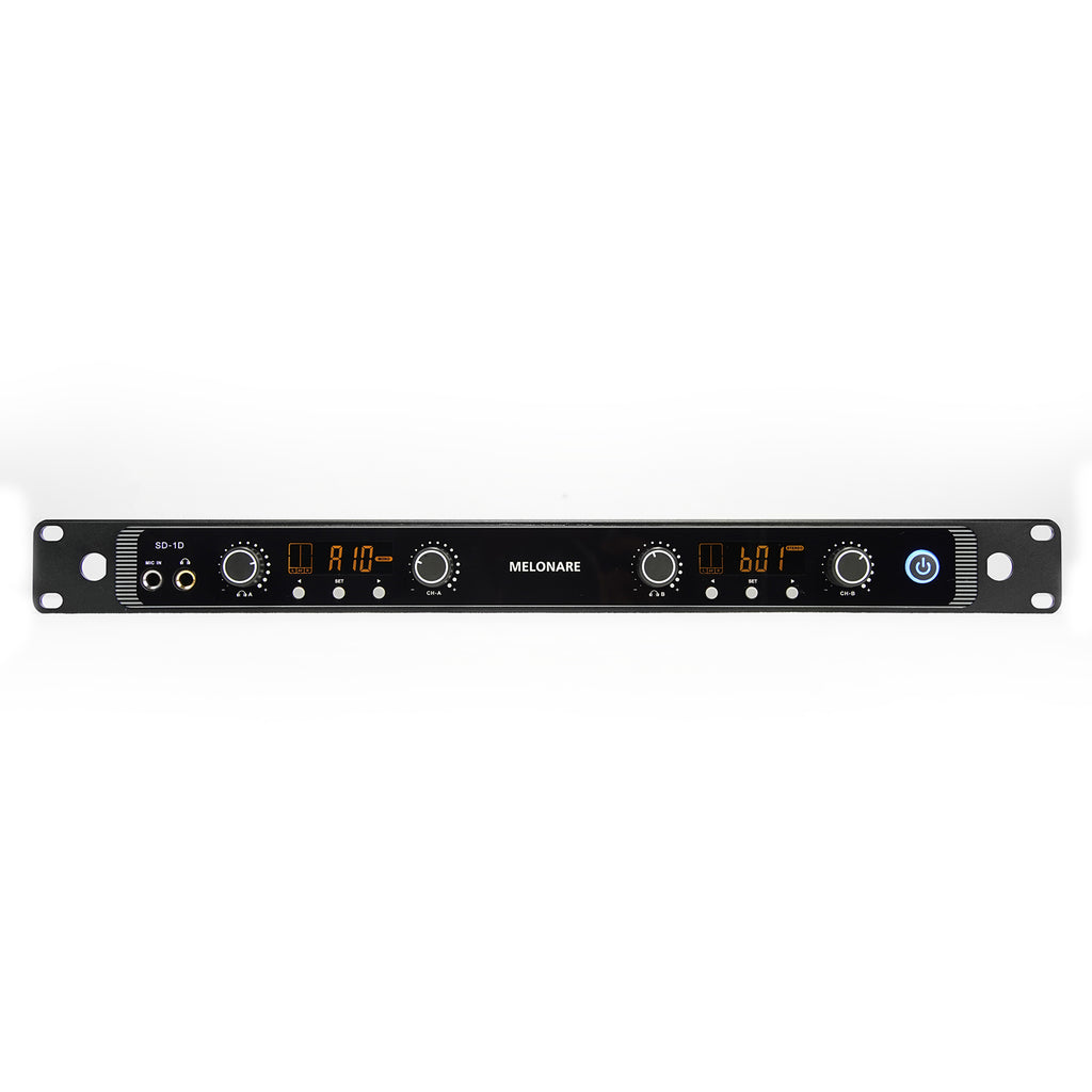 SD-1D| Stereo/Mono Wireless In-Ear Monitor System w/ 4 Receivers