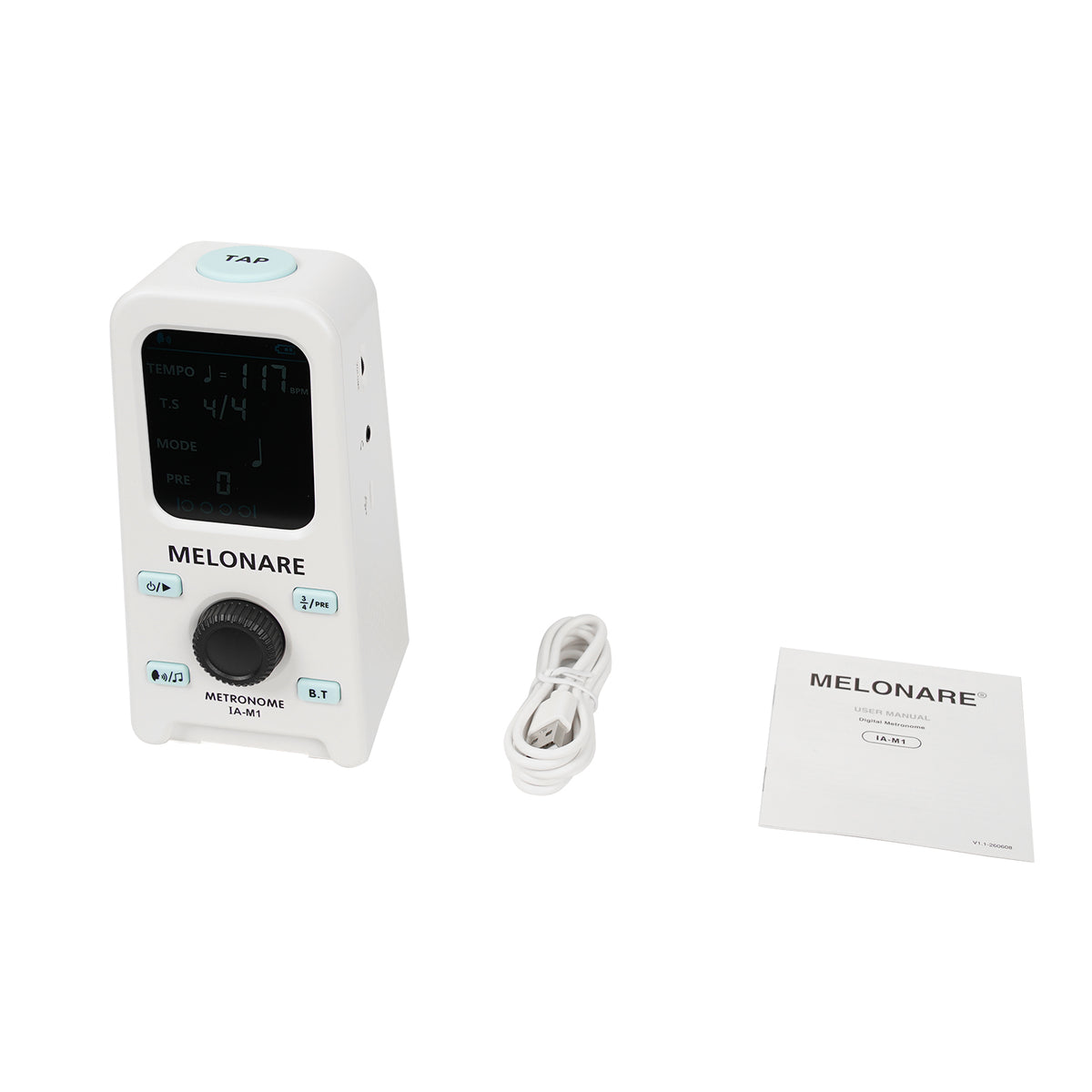 IA-M1 | Rechargeable Bluetooth Metronome Speaker with Backing Tracks