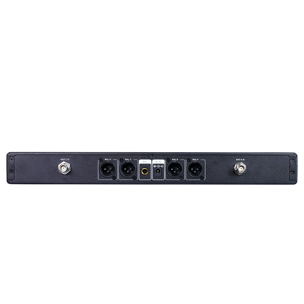 MWM-41F | 4-Channel UHF Digital Wireless Microphone System (Full-Rack)