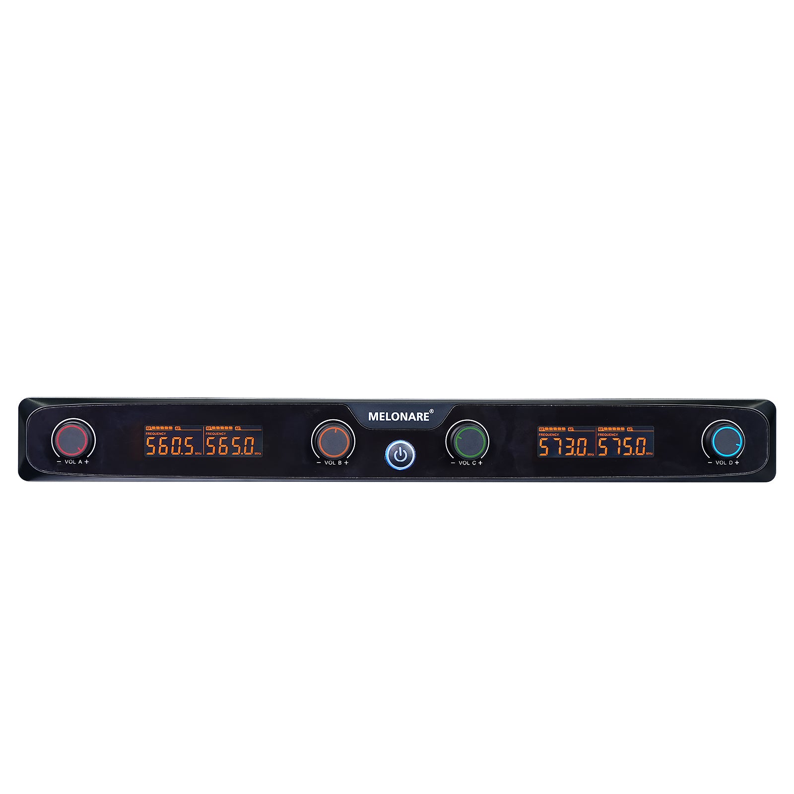 MWM-41F | 4-Channel UHF Digital Wireless Microphone System (Full-Rack)