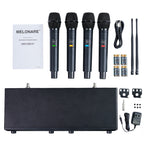 MWM-41F | 4-Channel UHF Digital Wireless Microphone System (Full-Rack)