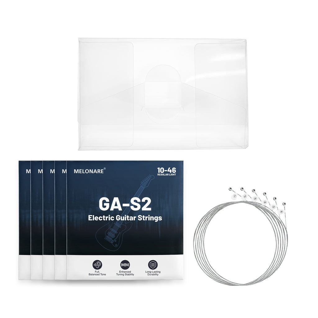 GA-S2-5 | Electric Guitar Strings,10–46 Regular Light Gauge (5 Pack)